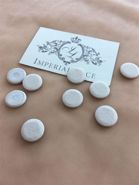 Beige button - Applique - lace fabric from Imperiallace.com