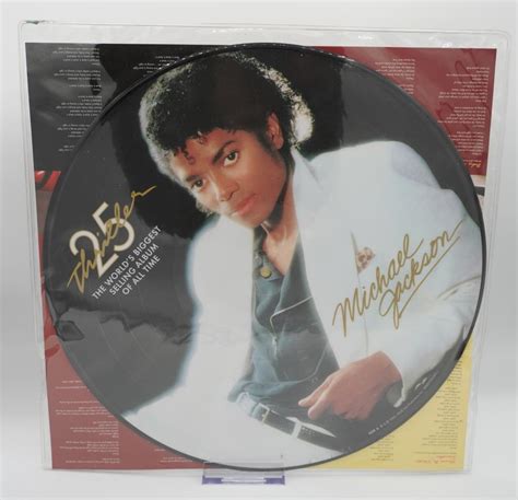 Michael Jackson - Thriller 25th Anniversary 180 Gram Picture Disc Vinyl ...