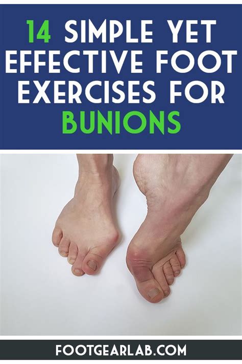 14 Effective Foot Exercises For Bunions - FootGearLab | Foot exercises ...