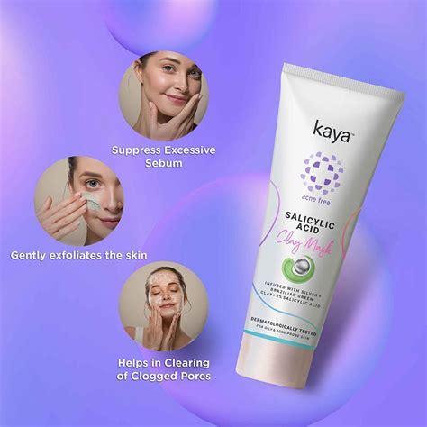 Foxy.in : Buy Kaya Salicylic Clay Mask online in India on Foxy. Free ...