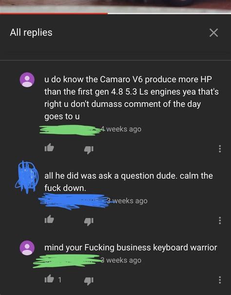 original comment asked  muscle car riamverybadass