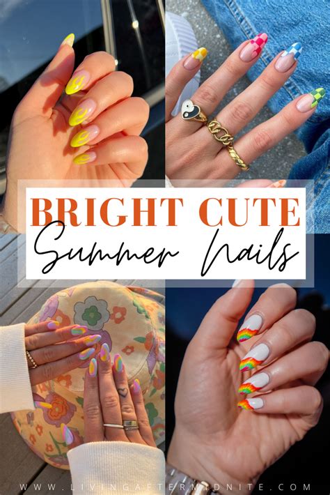 40 Bright Cute Summer Nails