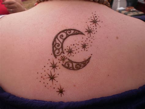 33+ Henna Tattoo Designs Moon, Great Inspiration!