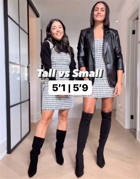 I’m petite and my friend is tall and lean - we both look amazing in the ...