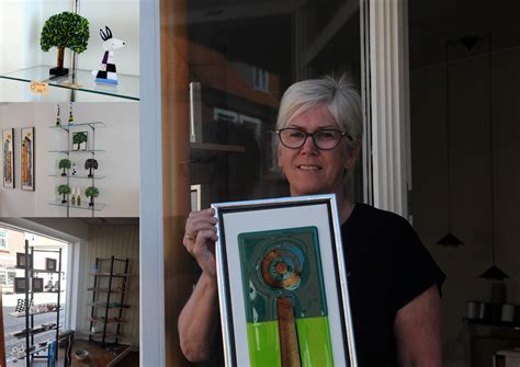 Mette Storm Glas - i Dagmarsgade - Ryk Ind