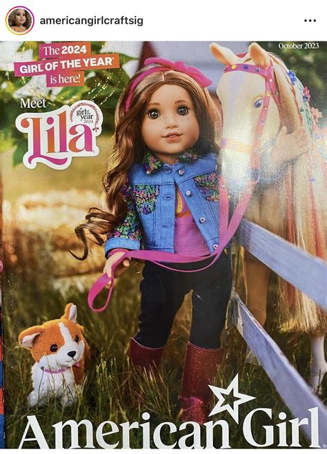 Y’all seen the catalog pics of Miss Lila ? 👀 : r/americangirl