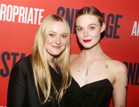 Sisters Dakota and Elle Fanning Gave Us a Double Dose of The Row, Head