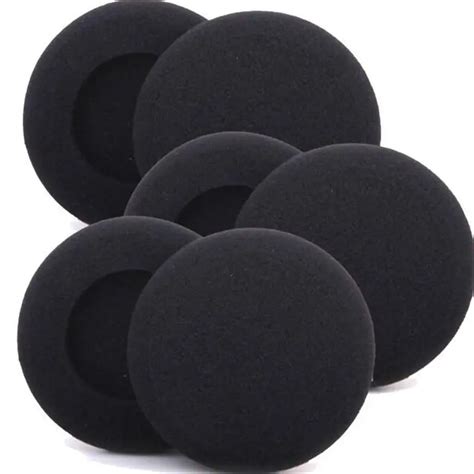 Linhuipad 8pcs 70mm Foam ear pads 7cm replacement headphone ear cushion ...