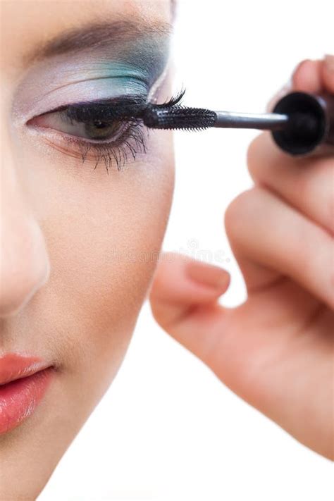 Makeup Artist Applying Cosmetics Stock Image - Image of adult, beauty ...