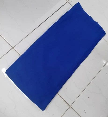 plain royal blue satin fabric  rs meter  surat id