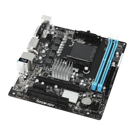 ASRock ASRock 760GM-HDV AMD 760G So.AM3+ Dual Channel DDR3 mATX Retail ...