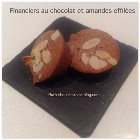 financiers au chocolat nath chocolat