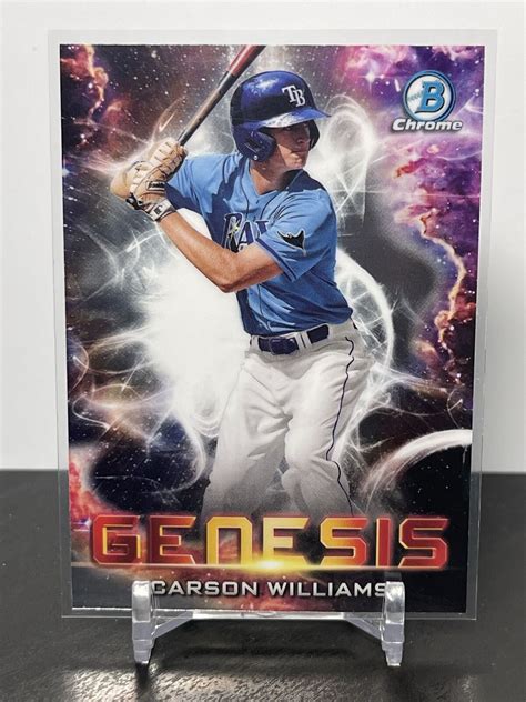 2021 Bowman Draft - Genesis #GNS-14 Carson Williams (RC) for sale
