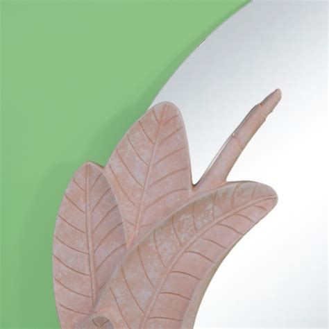 Vintage Pink Palm Mirror | Circa Who