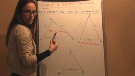 Trokut i vrste trokuta 02 - YouTube