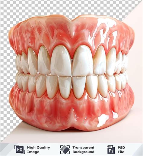 premium psd transparent psd picture set  teeth  transparent