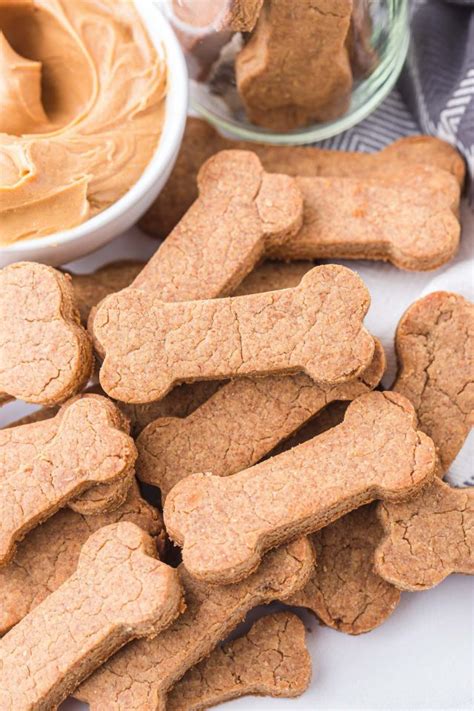 Yummy Homemade Peanut Butter Dog Treats - Princess Pinky Girl