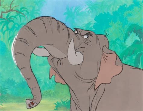colonel hathi ii opc disney vintage castle fine art