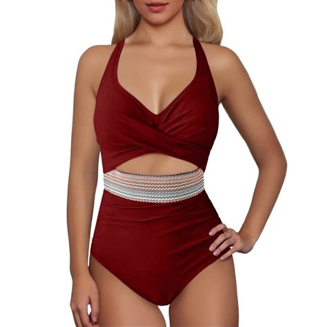 Bikini Sets for Women Women Tankini Swimsuit Swimsuit 1 Piece Bathing
