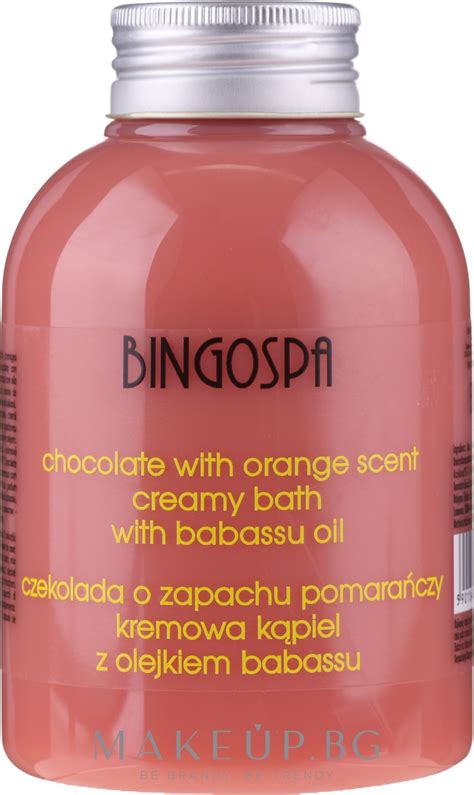 BingoSpa Creamy Chocolate Bath With Orange Oil - Крем за баня с ...