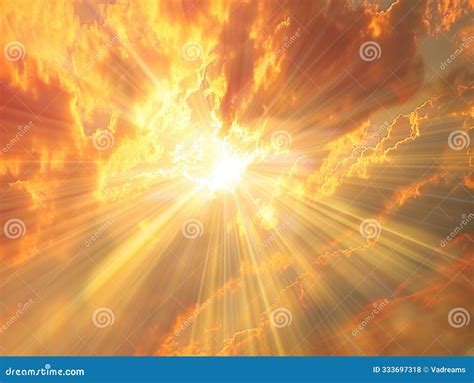 beautiful sky background god light  heaven symbolizing divine