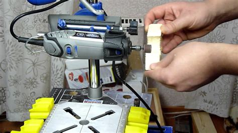 Dremel: делаем столик для фрезерования. Часть 1 - YouTube
