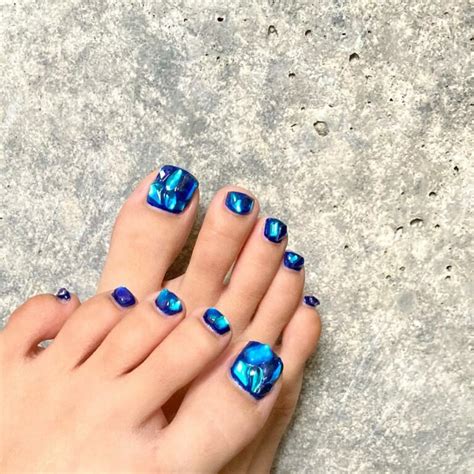 27 Latest Blue Pedicure Designs To Try In 2024!