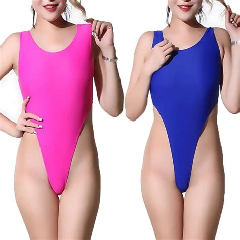 Sexy and simple T-crotch bikini beach bathing suit ultra low back high