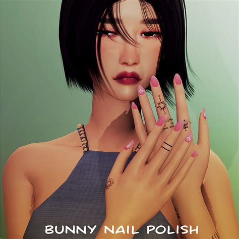 Bunny nail polish - The Sims 4 Create a Sim - CurseForge