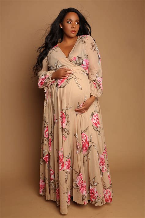 plus size pregnant dresses 10