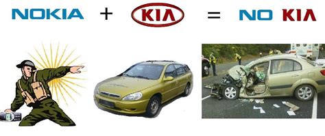 nokia + kia =... | Meme Comics