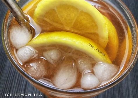 Resep Ice Lemon Tea (Es Teh Lemon) oleh Arum_Kusuma - Cookpad