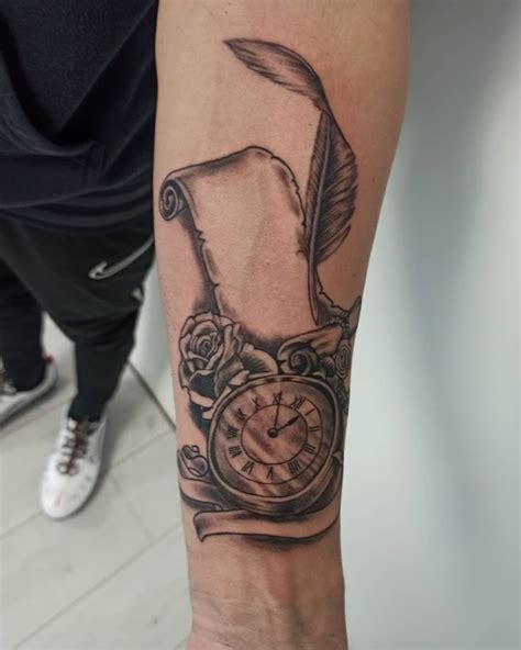 Blank Scroll Tattoo Designs