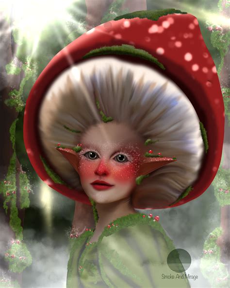 ArtStation - Mushroom Nymph