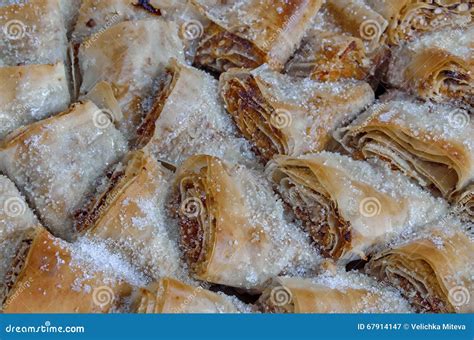 Traditional Bulgarian Pumpkin Pastry - Banitza Stock Image - Image of ...
