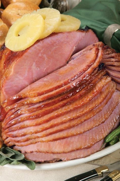 ham spiral prepared food