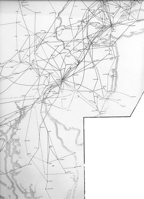 AT&T Long Lines routes, Philadelphia, PA area, Jan. 1970