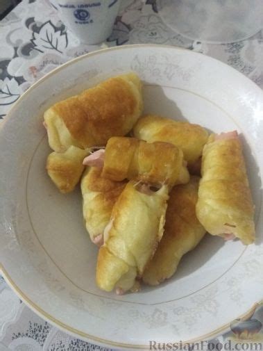 Рецепт: Сосиски в тесте (на сковороде) на RussianFood.com