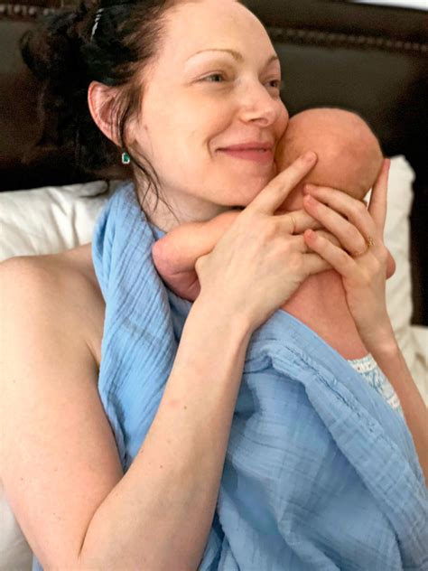 Laura Prepon Is Nor Sharing New Son's Name for Now