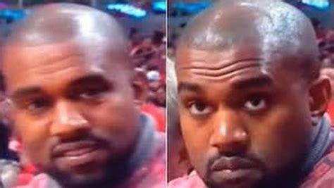 Kanye West Caught Almost Smiling; Immediately Frowns When He Realises ...