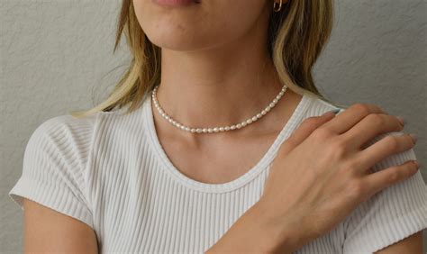 Pearl Choker Necklace, Women Freshwater Pearl Necklace, Pearl Bracelet