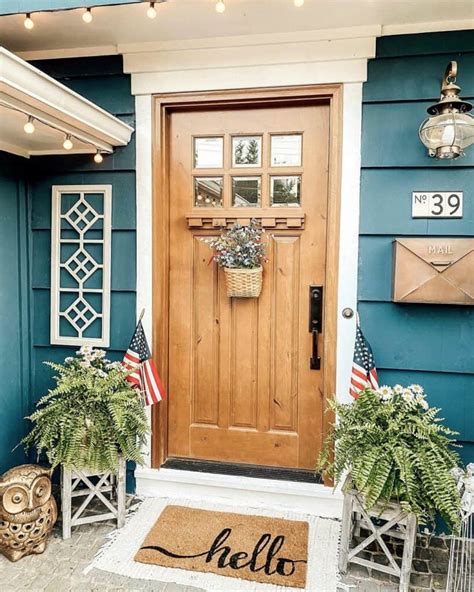 35 Entrance Front Door Décor Ideas to Wow Your Neighbors