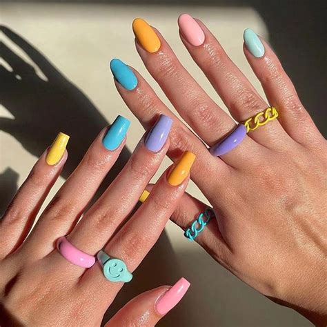 MACARON | Nail colors, Stylish nails, Gel nails