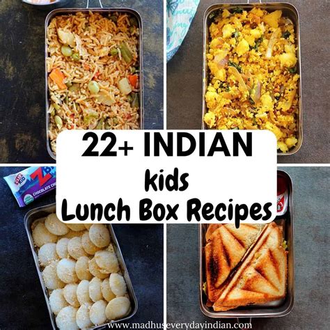 22+ Kids Lunch Box Recipes (Indian) | Madhu's Everyday Indian
