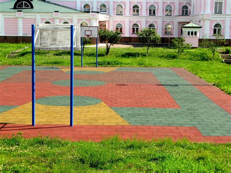 Резиновая плитка для спортивных площадок в Москве. | «ИПК «Спорт-Групп»