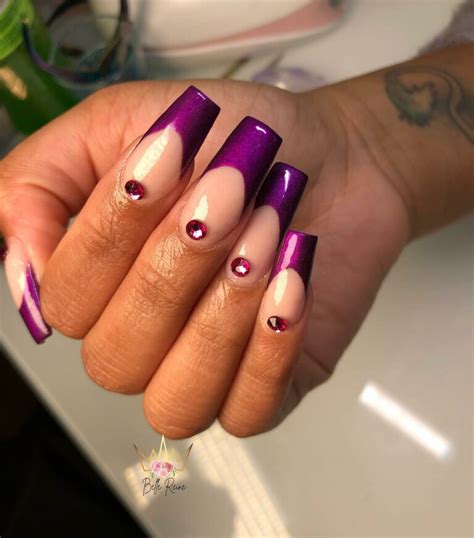 Purple Chrome Nails: 35+ Designs That Will Turn Heads - Nail Designs Daily