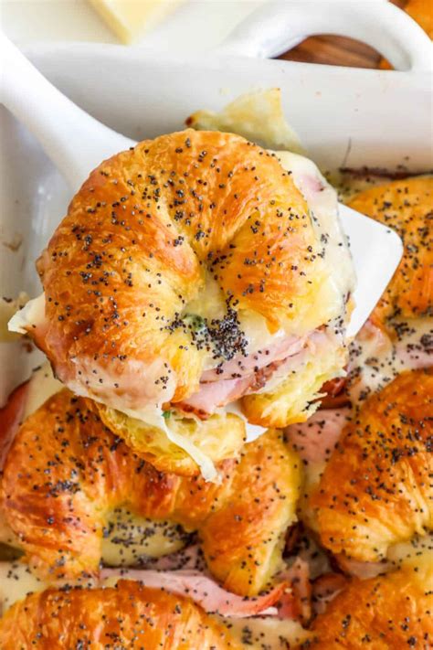 Croissant With Ham and Cheese - Sweet Cs Designs