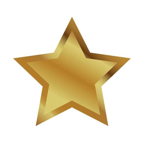 Gold Star, vector illustration 12216226 Vector Art at Vecteezy