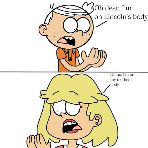 Lincoln Loud and Rita Loud - Body swapped by MarcosPower1996 on DeviantArt