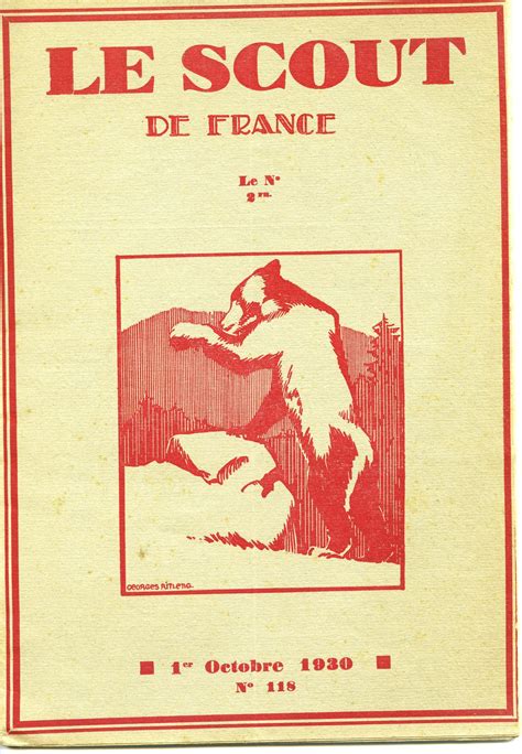 LE SCOUT 118 revue Le scout de France de 1930 - Pierre Joubert